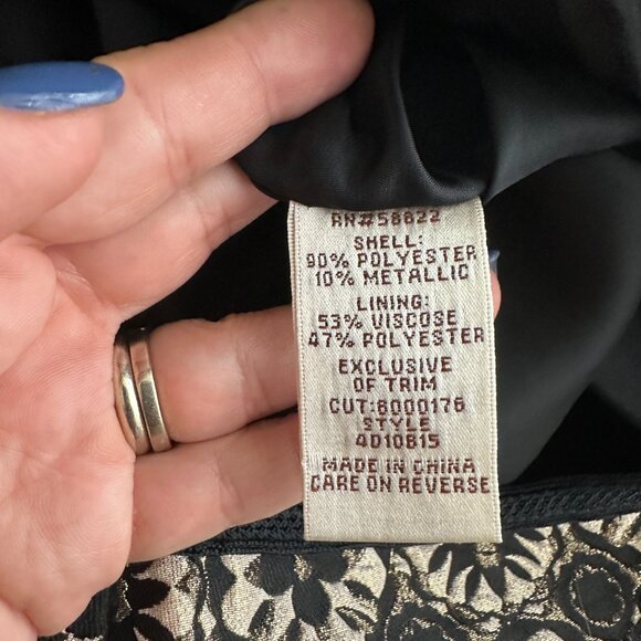 2/$24 NWT Max Studio MSSP Geometric Print Mini Pencil Skirt 8 #A0321 TRB2 - Picture 6 of 9